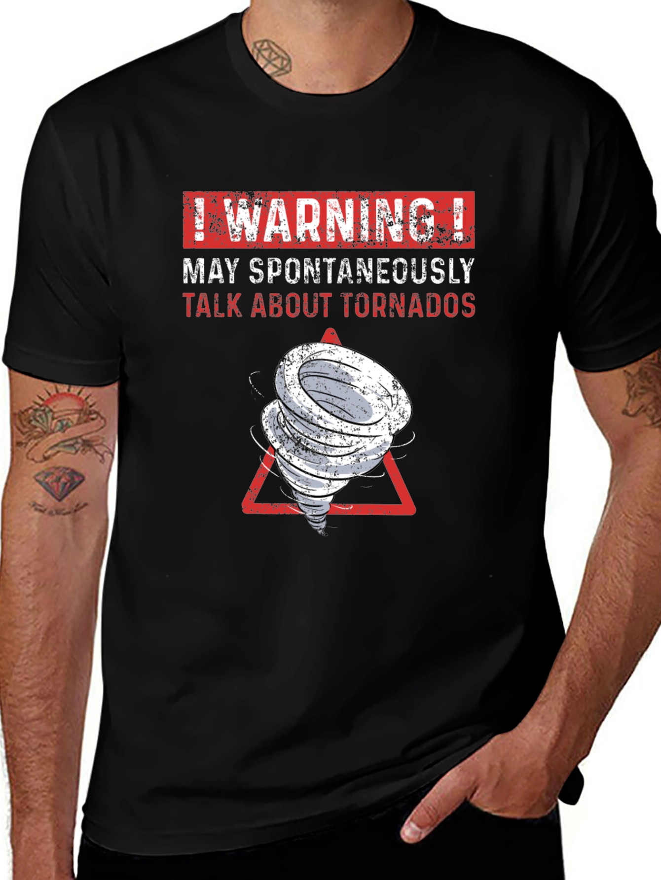 Tornado Humor Graphic T-Shirt