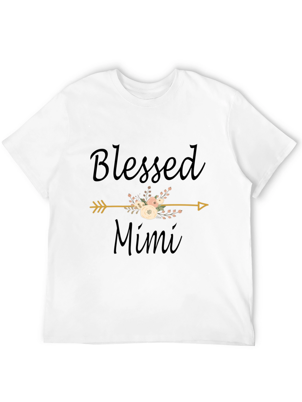 Blessed Mimi Graphic T-Shirt - Black