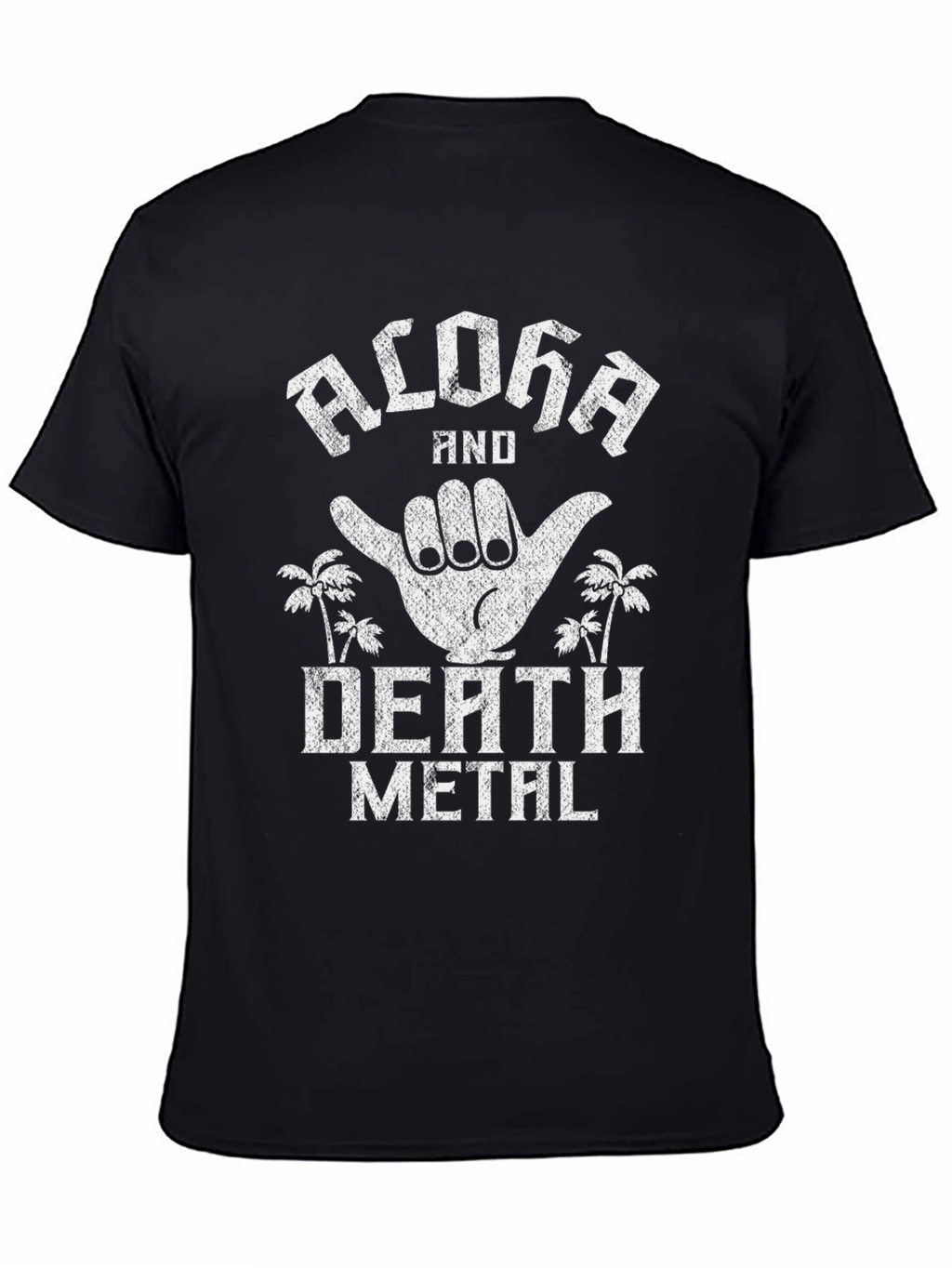 Aloha Death Metal Graphic T-Shirt