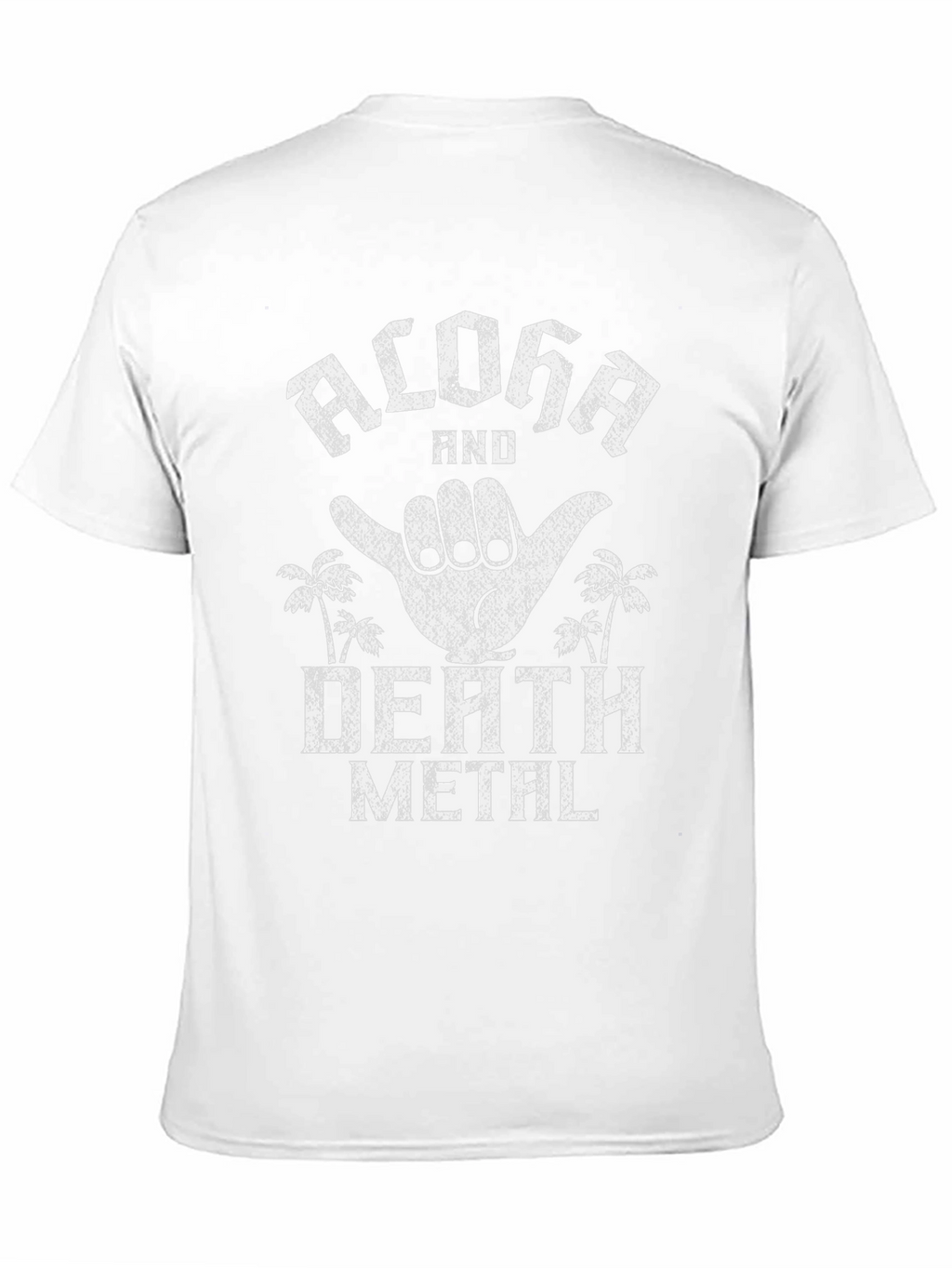 Aloha Death Metal Graphic T-Shirt