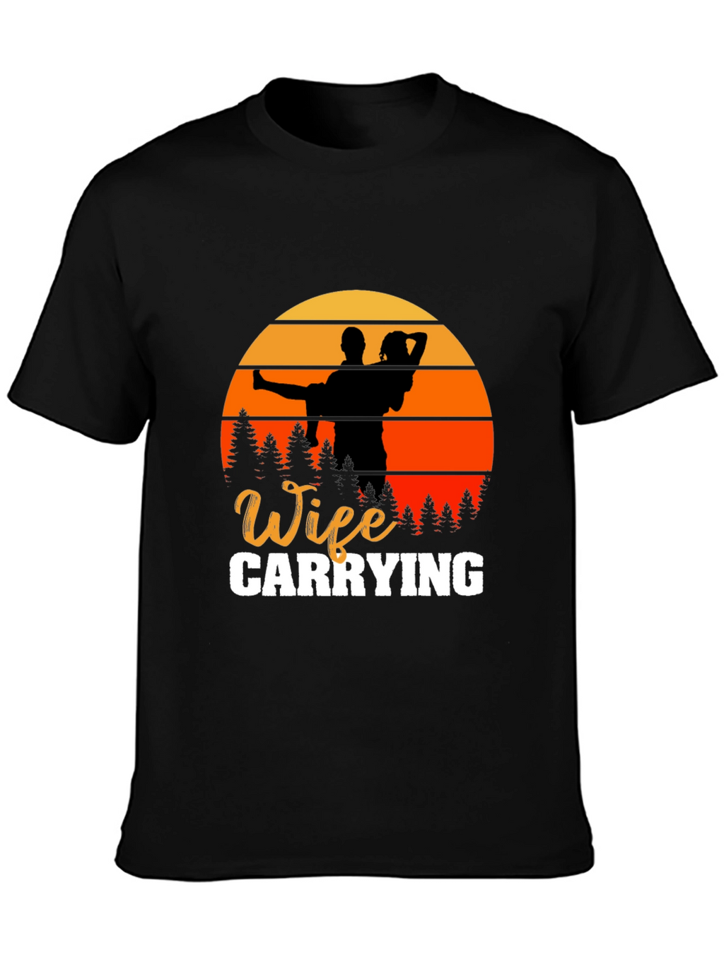 Wife Carrying Graphic T-Shirt