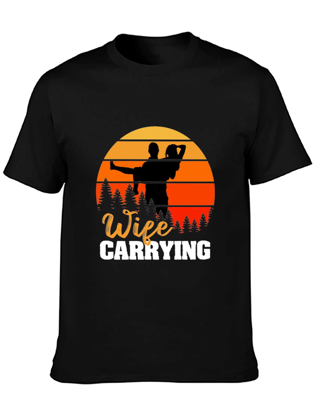 Wife Carrying Graphic T-Shirt