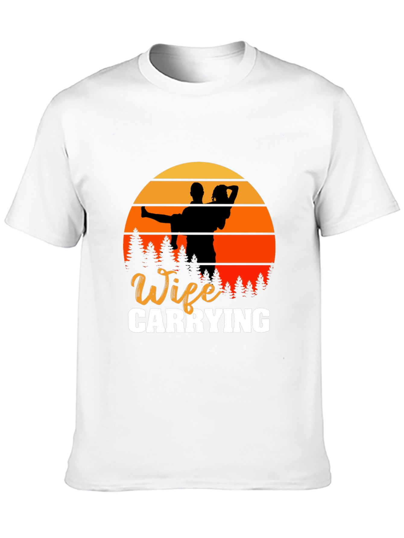 Wife Carrying Graphic T-Shirt