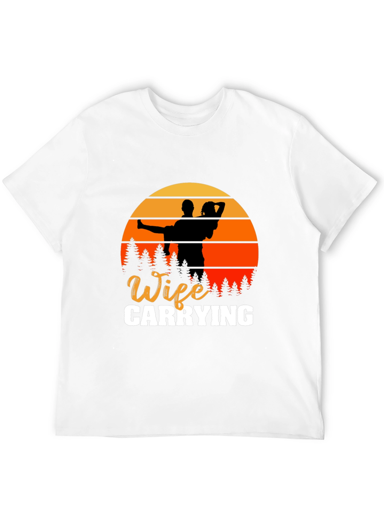 Wife Carrying Graphic T-Shirt