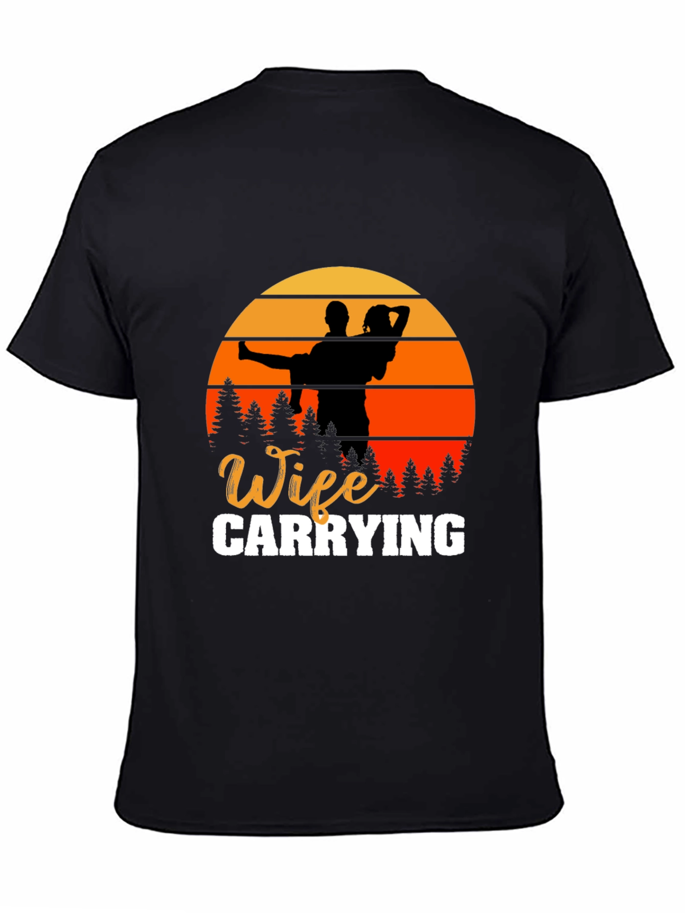 Wife Carrying Graphic T-Shirt