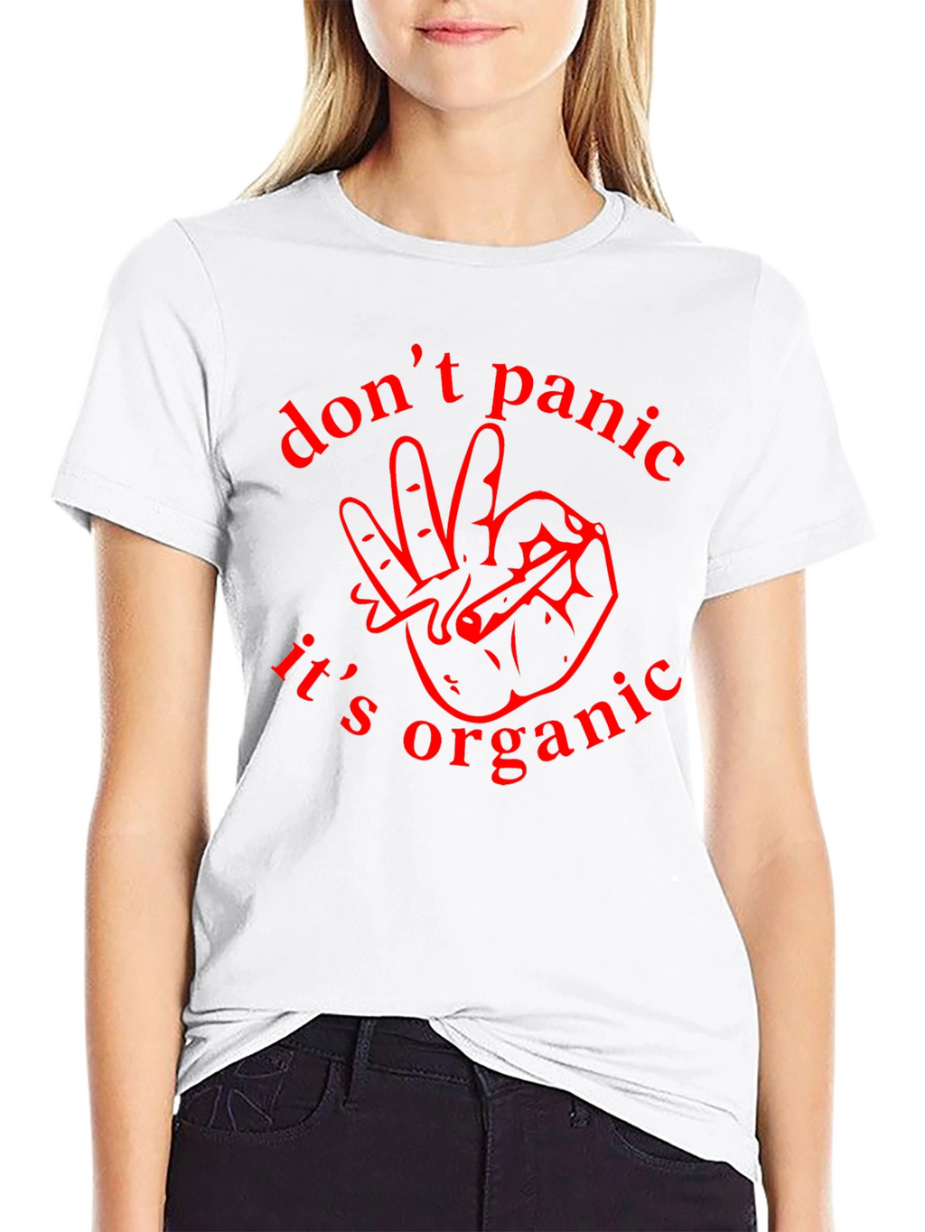 Dont Panic Its Organic Graphic T-Shirt