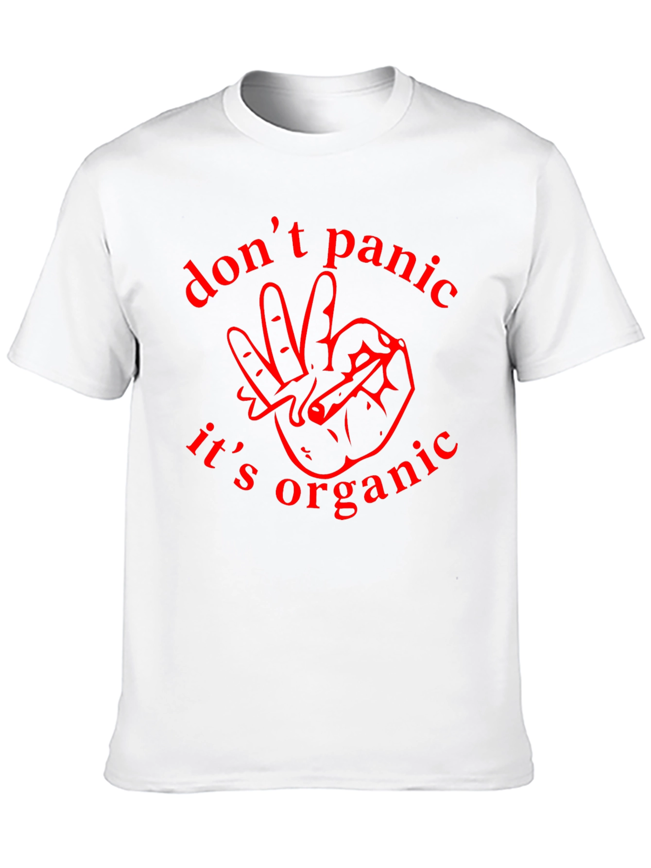 Dont Panic Its Organic Graphic T-Shirt