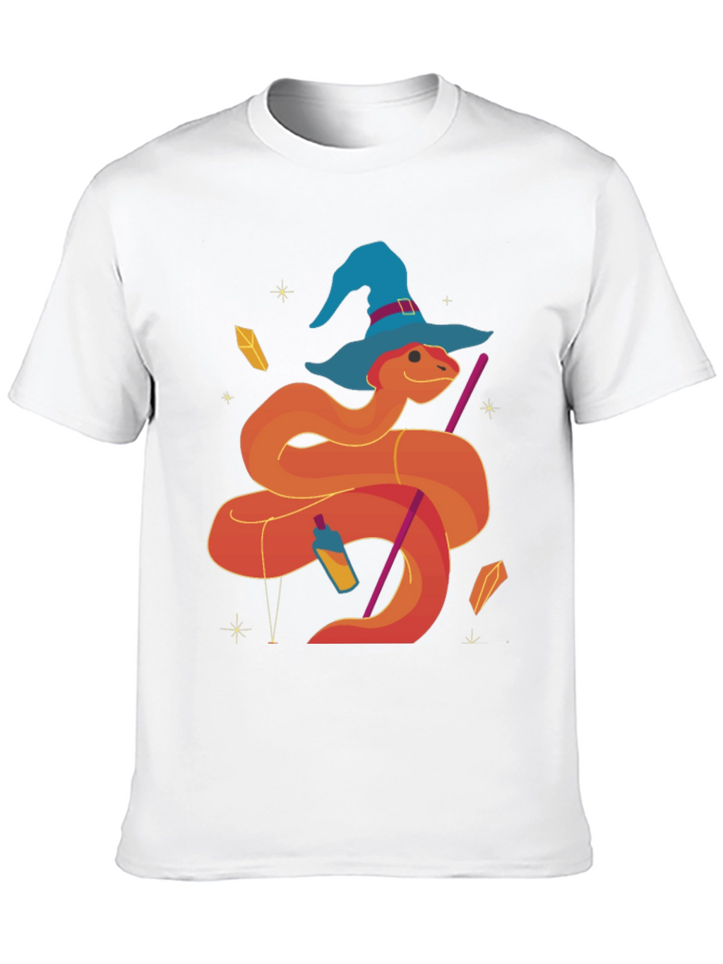 Wizard Snake T-Shirt Graphic Tee