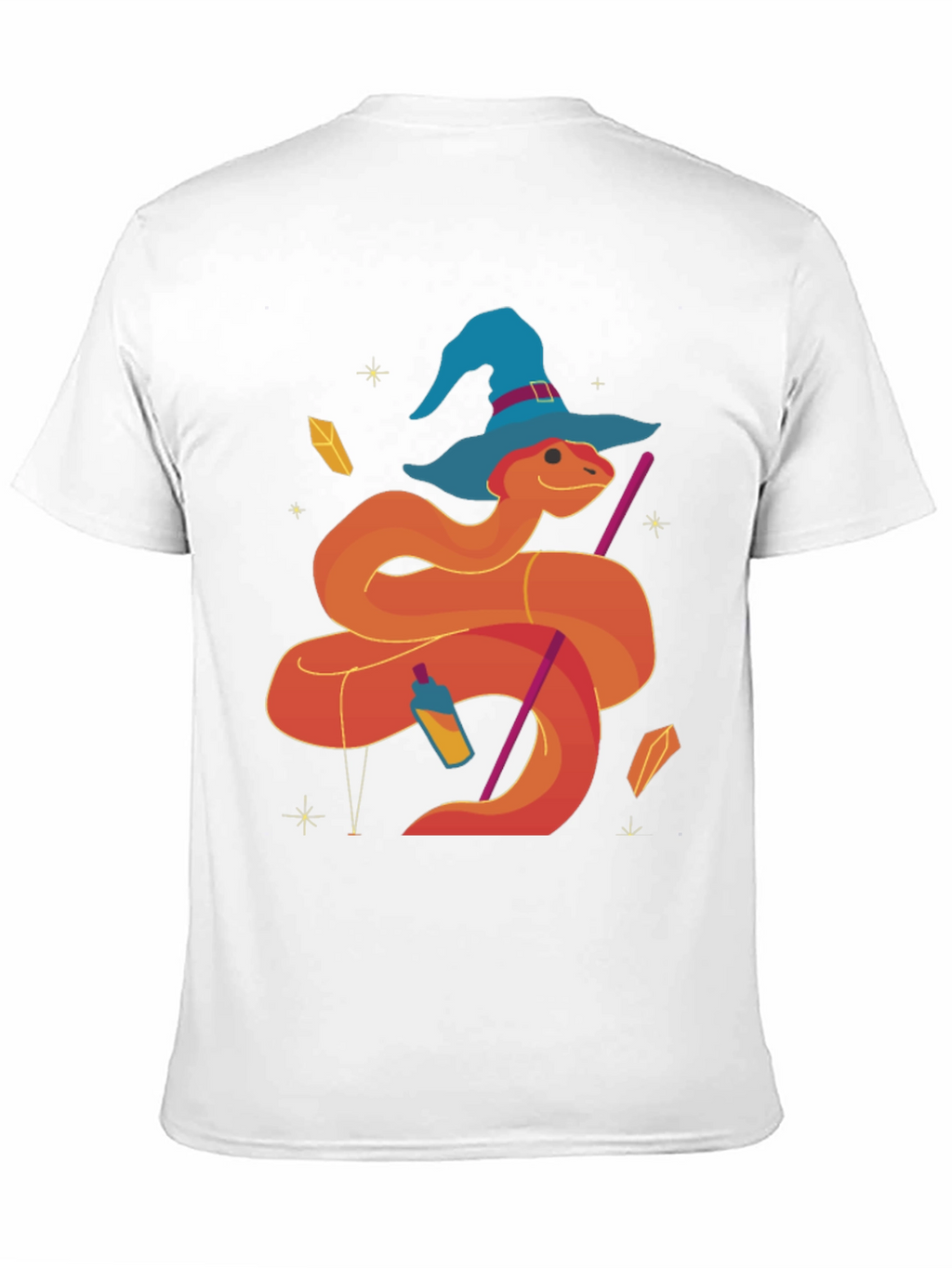 Wizard Snake T-Shirt Graphic Tee