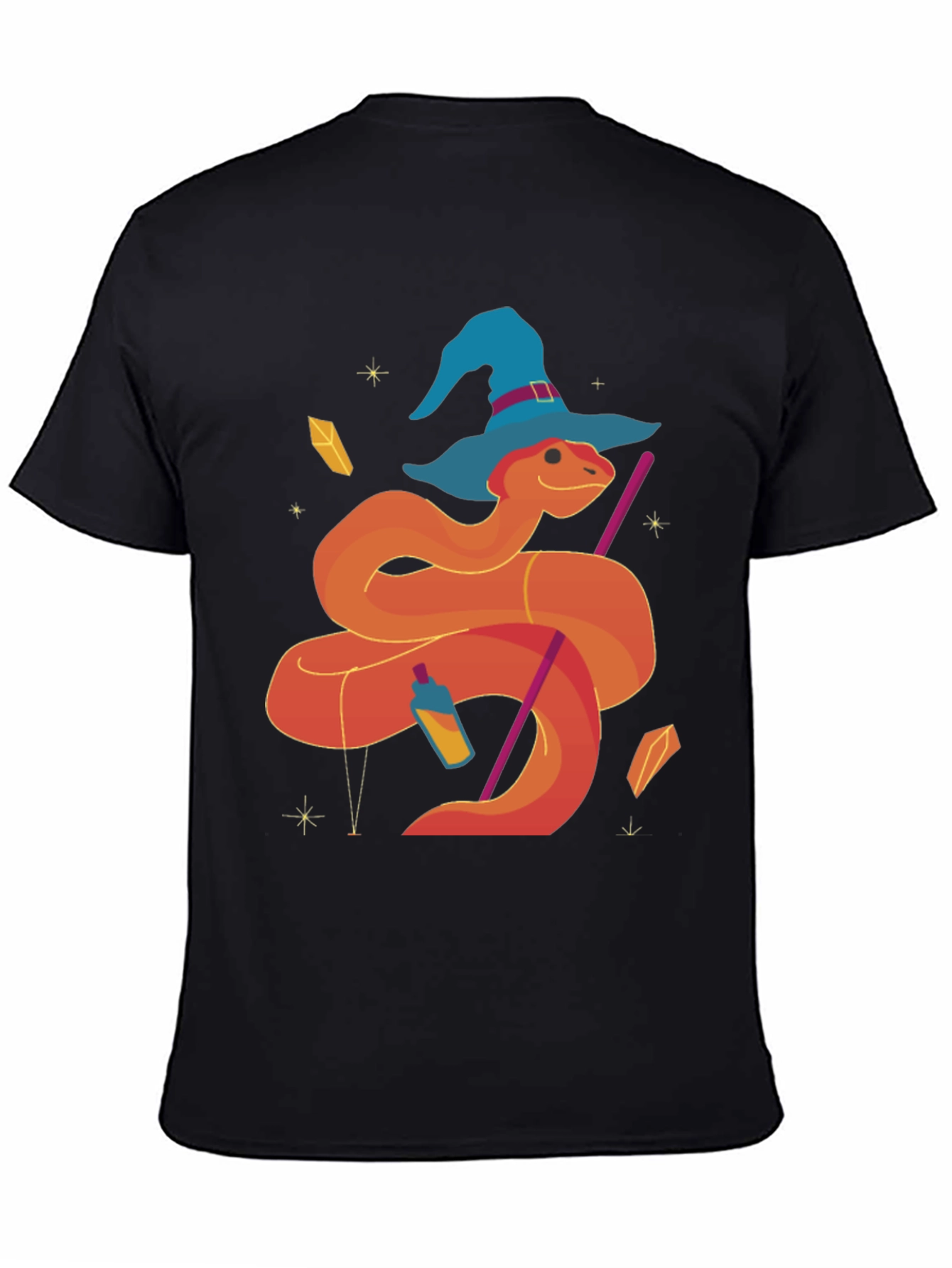 Wizard Snake T-Shirt Graphic Tee