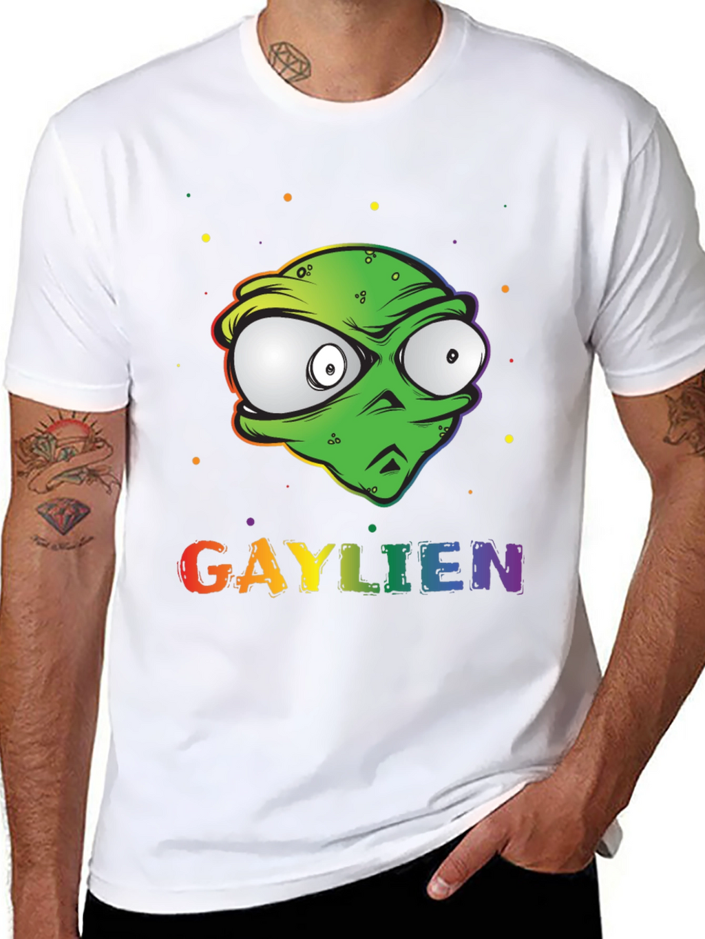 Gaylien T-Shirt - LGBTQ+ Alien Pride Tee