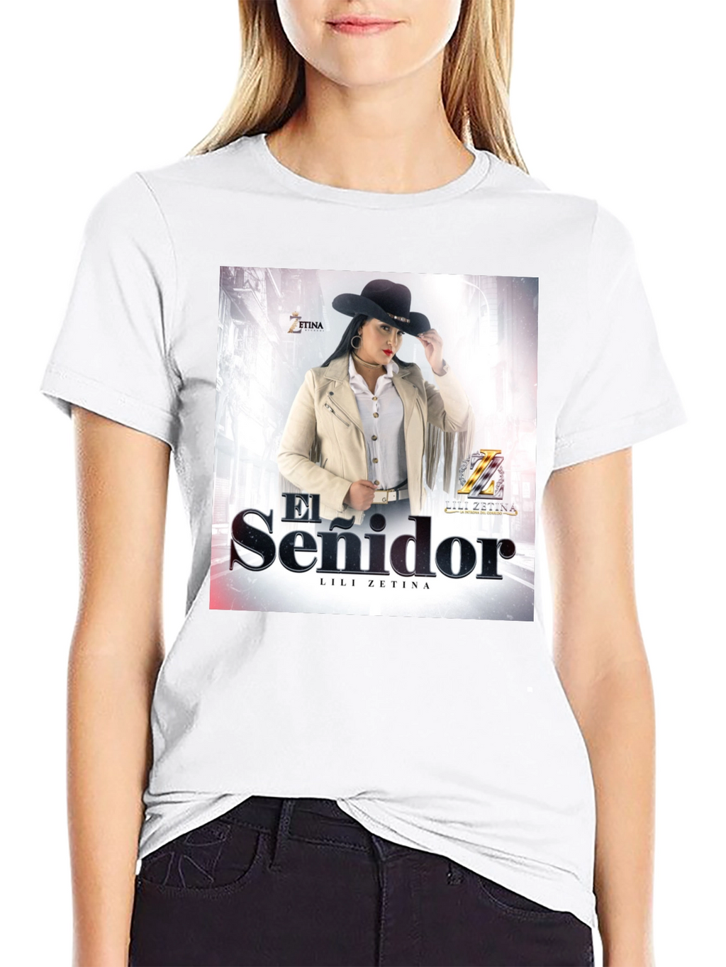 Lili Zetina El Senidor Graphic Tee