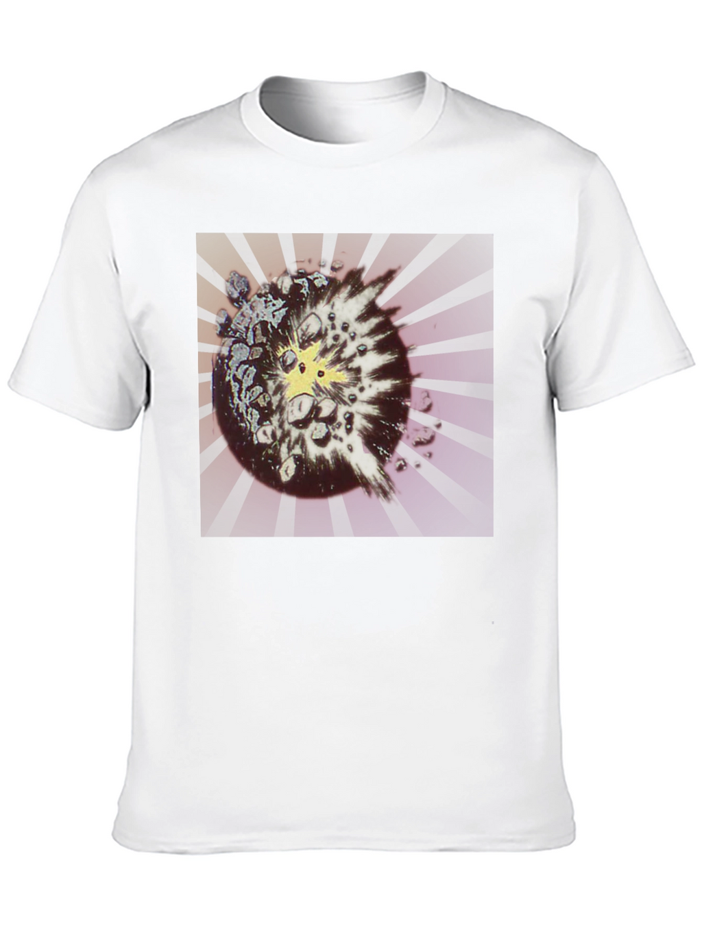Exploding Planet Graphic T-Shirt