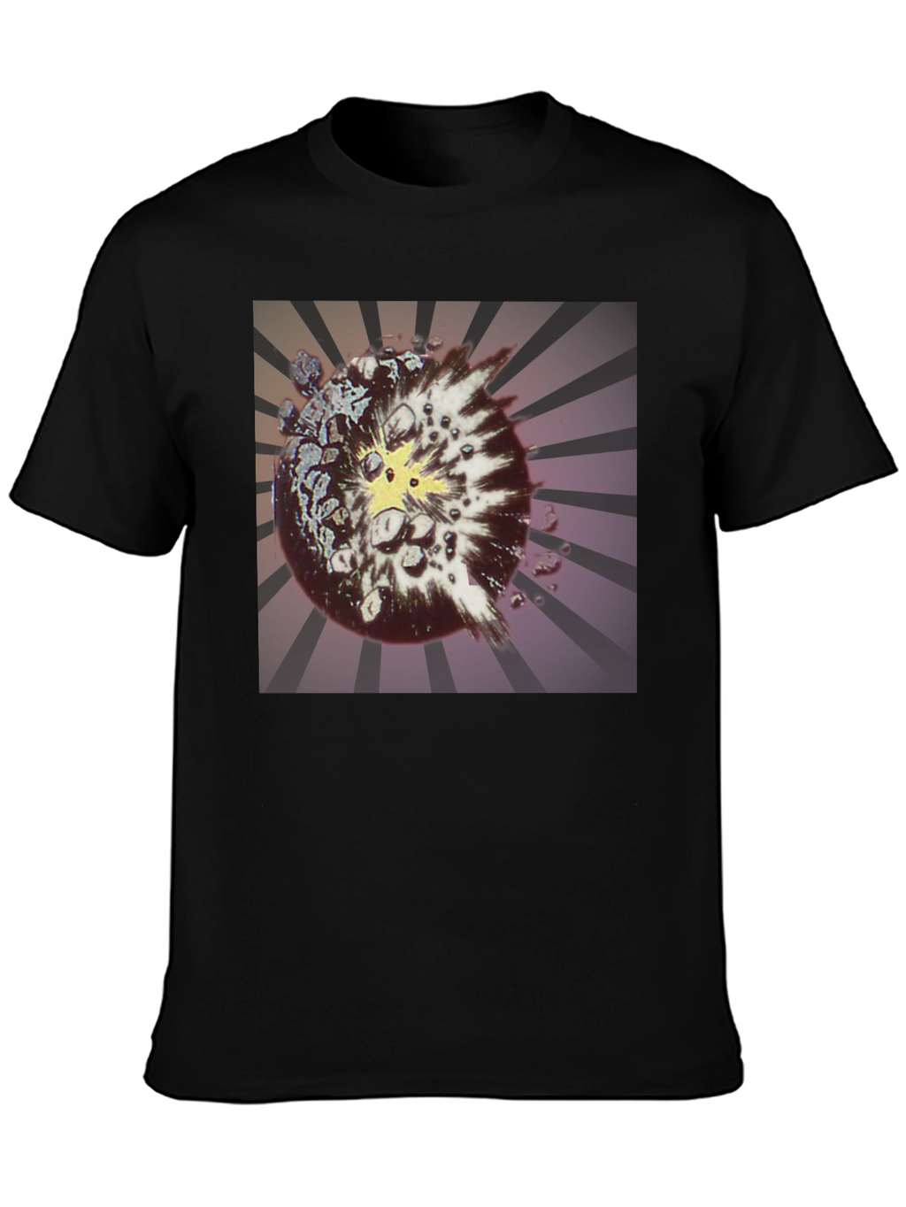 Exploding Planet Graphic T-Shirt