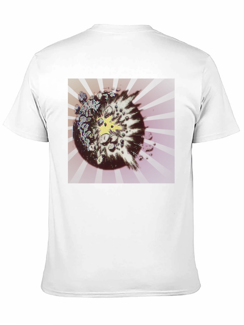 Exploding Planet Graphic T-Shirt