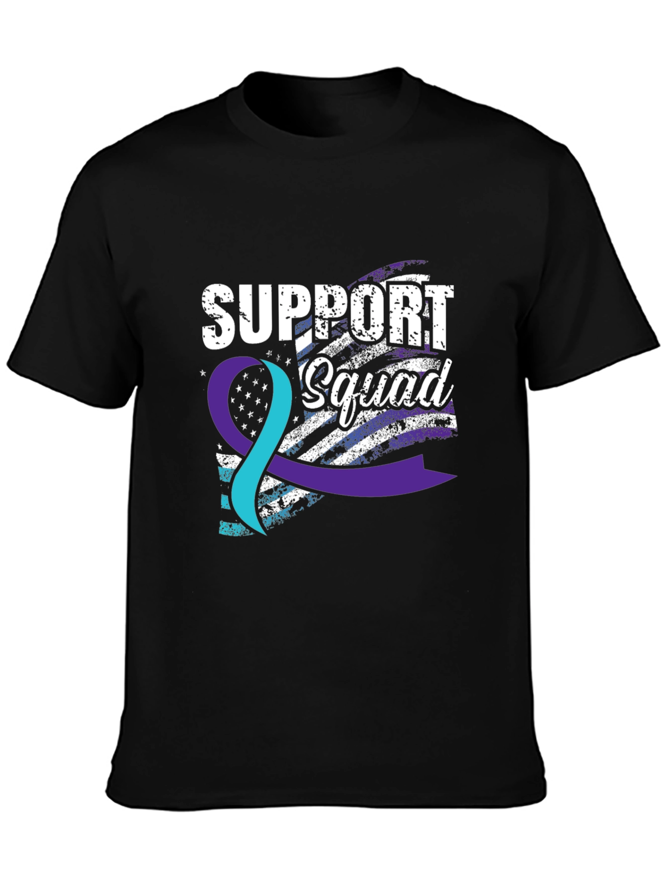 Support Squad Graphic Tee - Awareness & Comfort