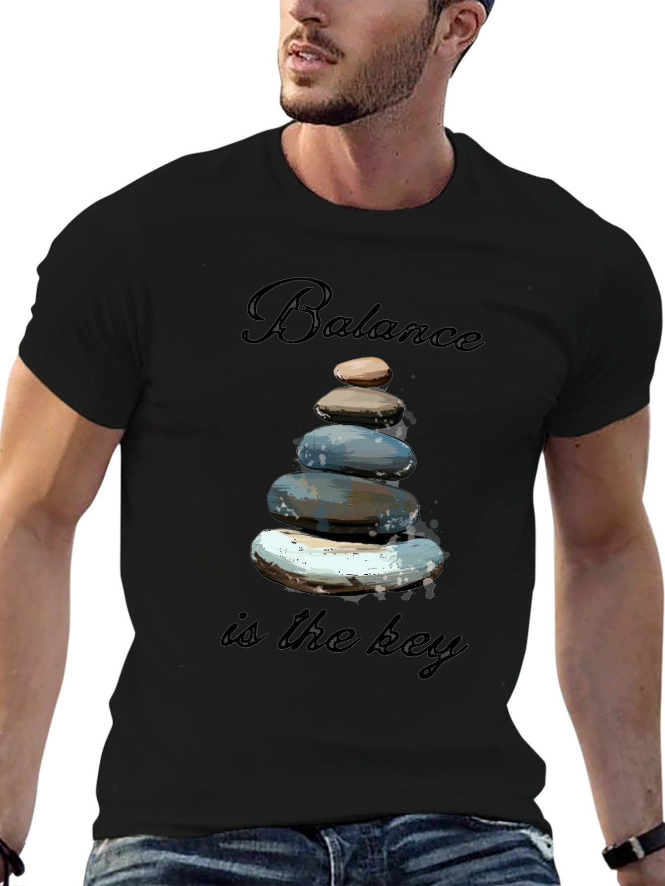 Balance is Key Graphic T-Shirt