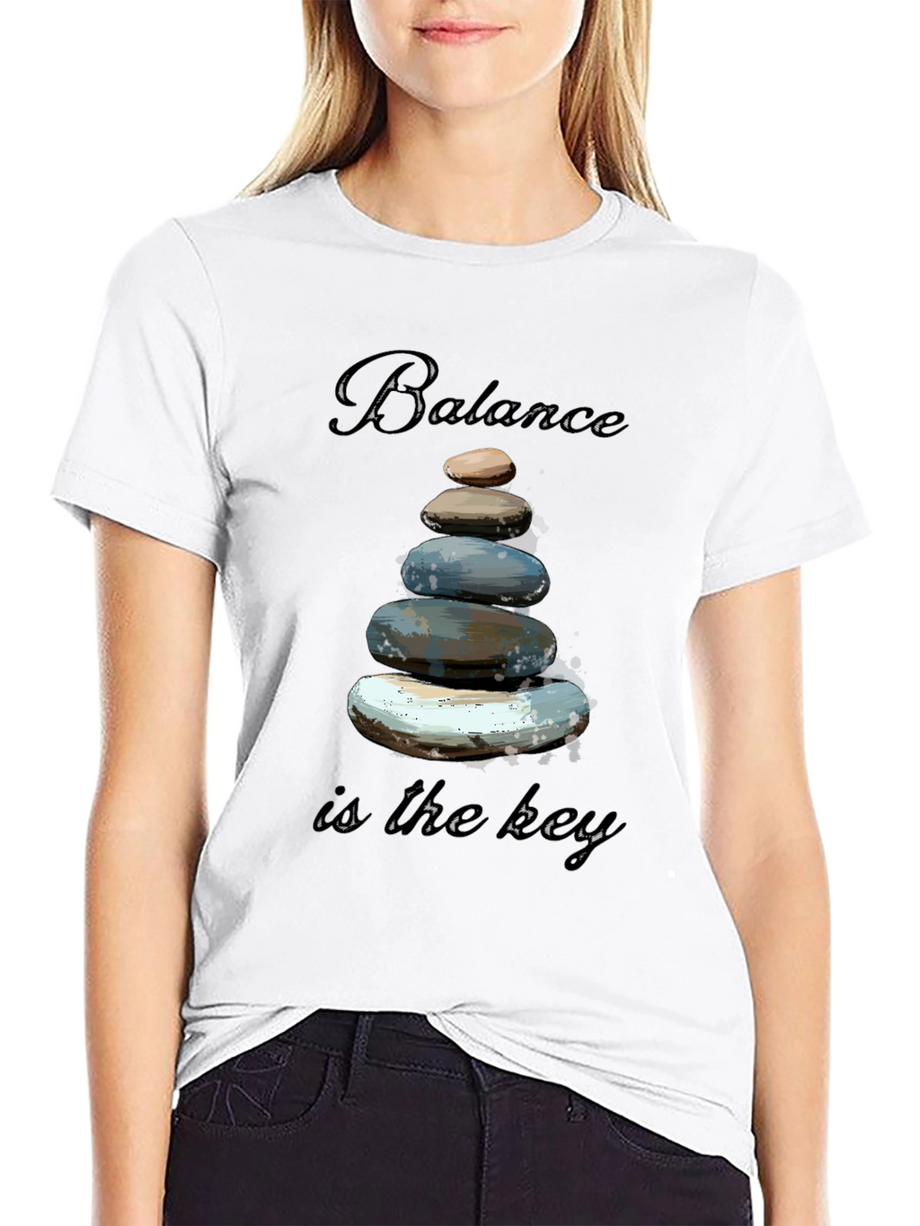Balance is Key Graphic T-Shirt