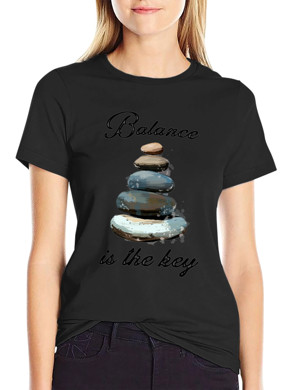 Balance is Key Graphic T-Shirt