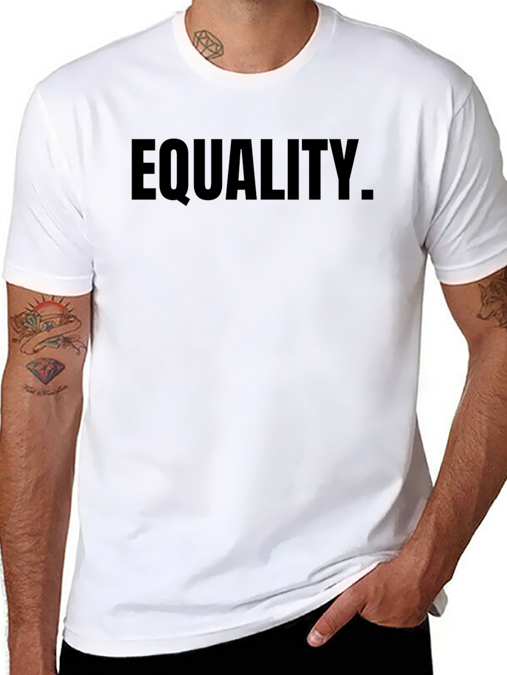 Equality Statement T-Shirt | Black