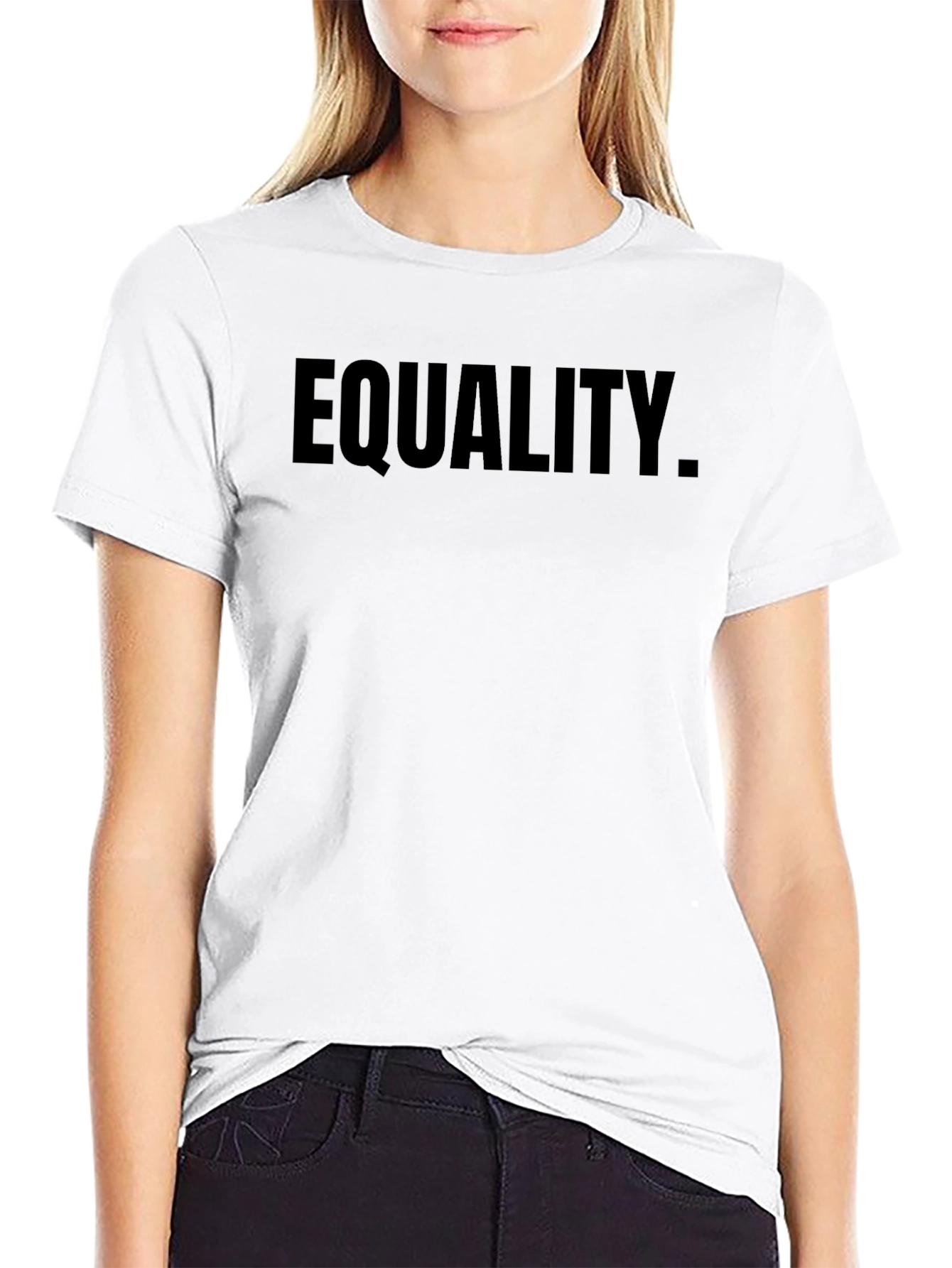 Equality Statement T-Shirt | Black