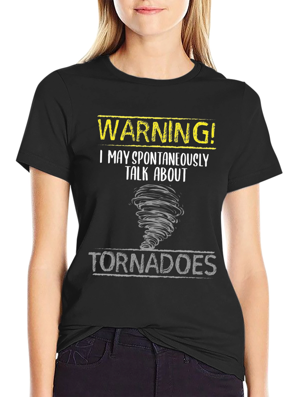 Warning: Tornado Enthusiast Graphic Tee