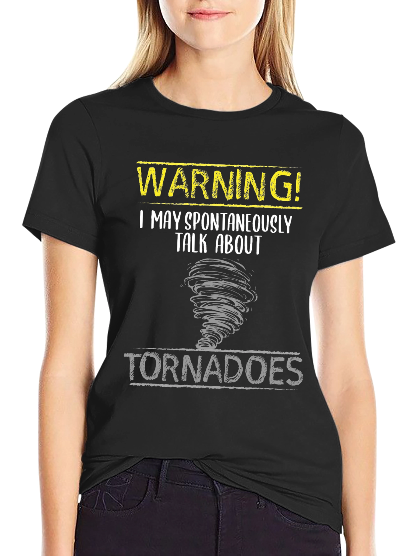 Warning: Tornado Enthusiast Graphic Tee