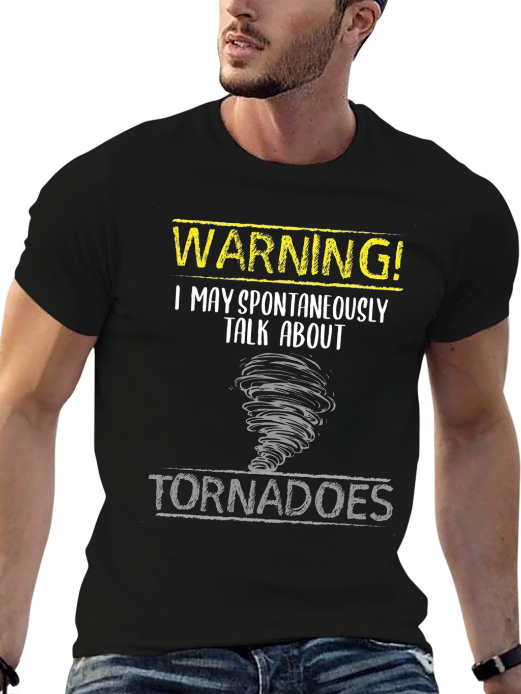 Warning: Tornado Enthusiast Graphic Tee