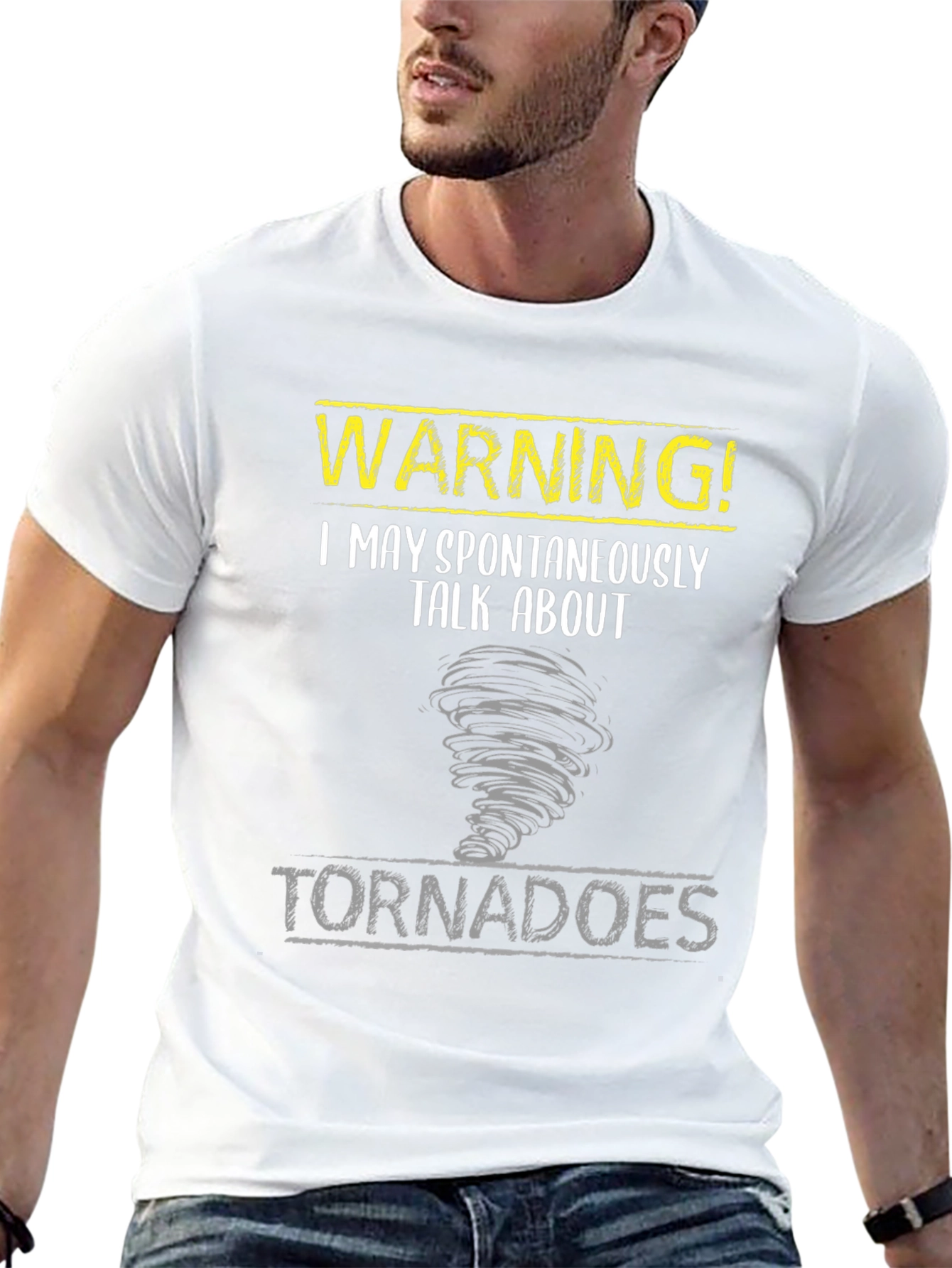 Warning: Tornado Enthusiast Graphic Tee