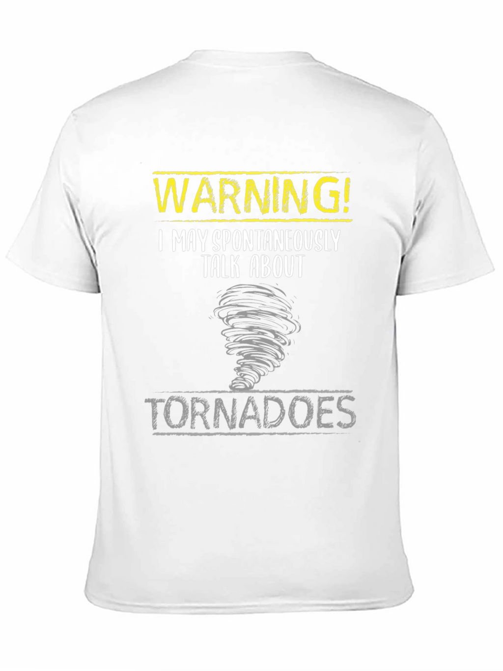 Warning: Tornado Enthusiast Graphic Tee