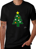 Sports Christmas Tree T-Shirt