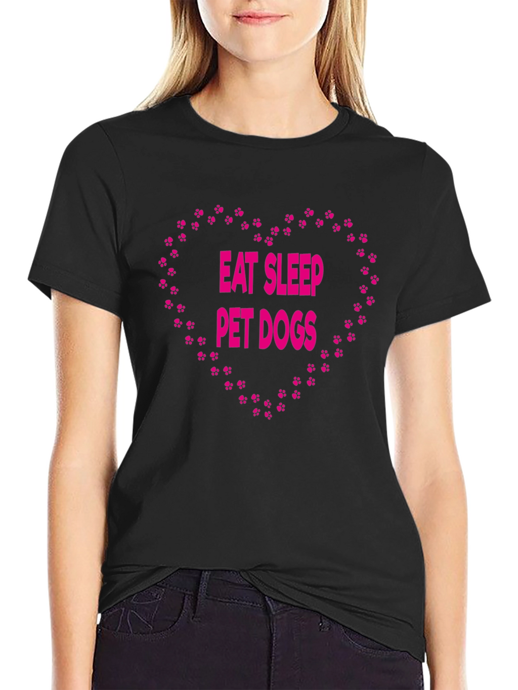 Eat Sleep Pet Dogs T-Shirt