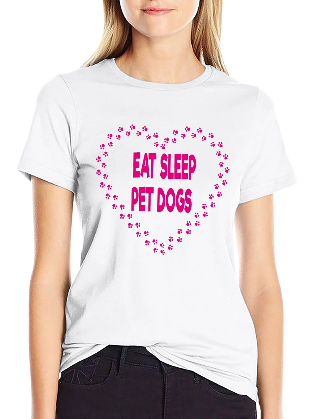 Eat Sleep Pet Dogs T-Shirt