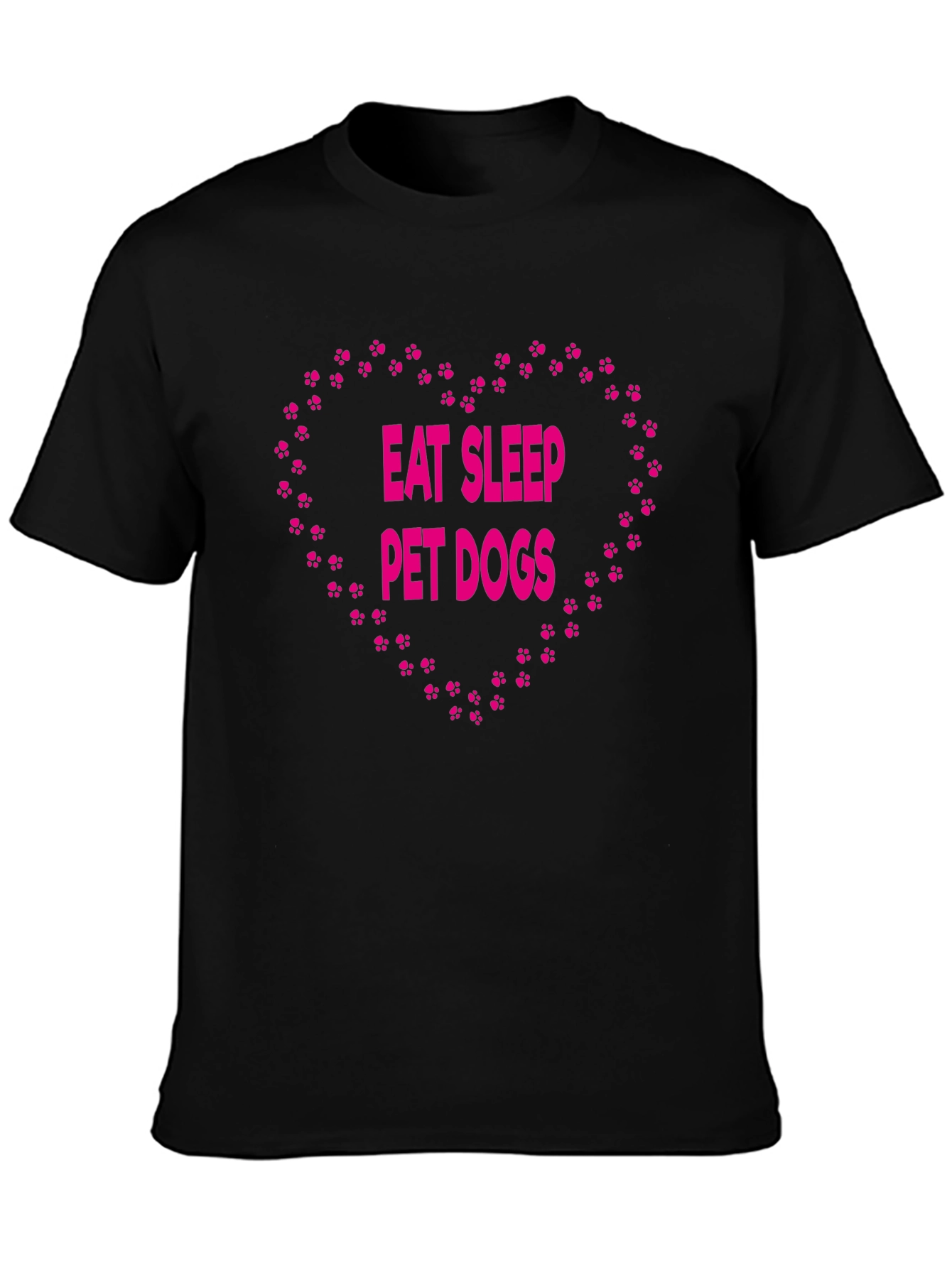 Eat Sleep Pet Dogs T-Shirt