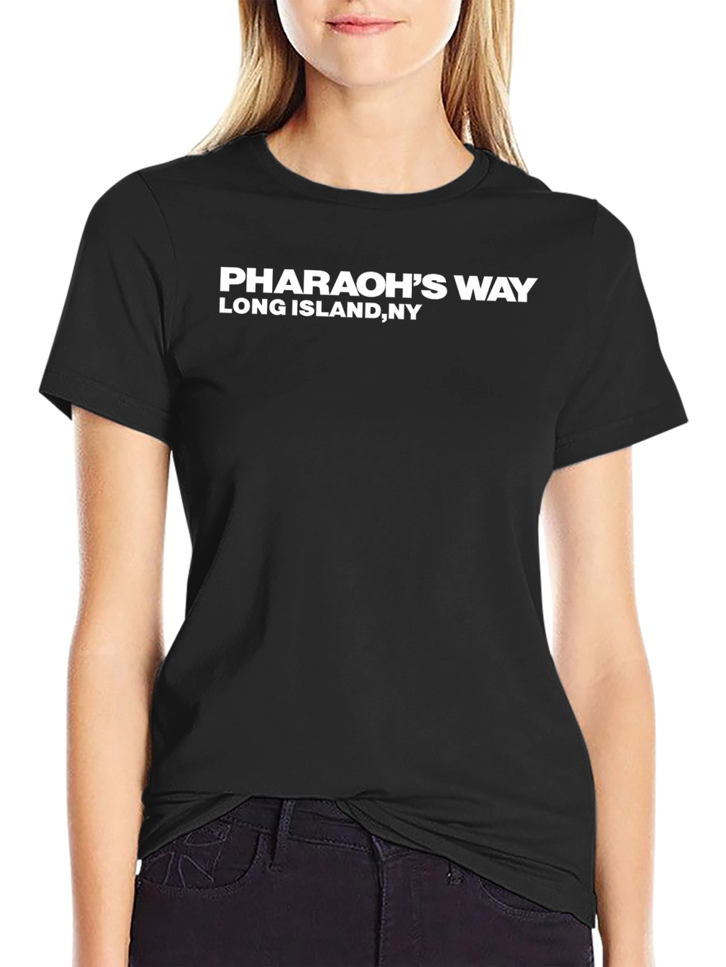 Pharaohs Way Long Island NY Black T-Shirt