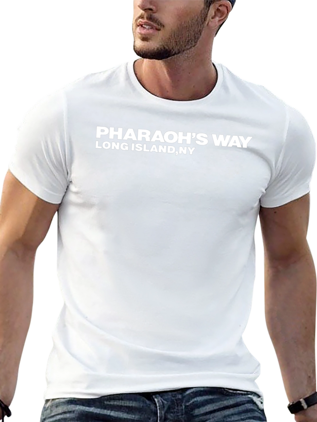 Pharaohs Way Long Island NY Black T-Shirt