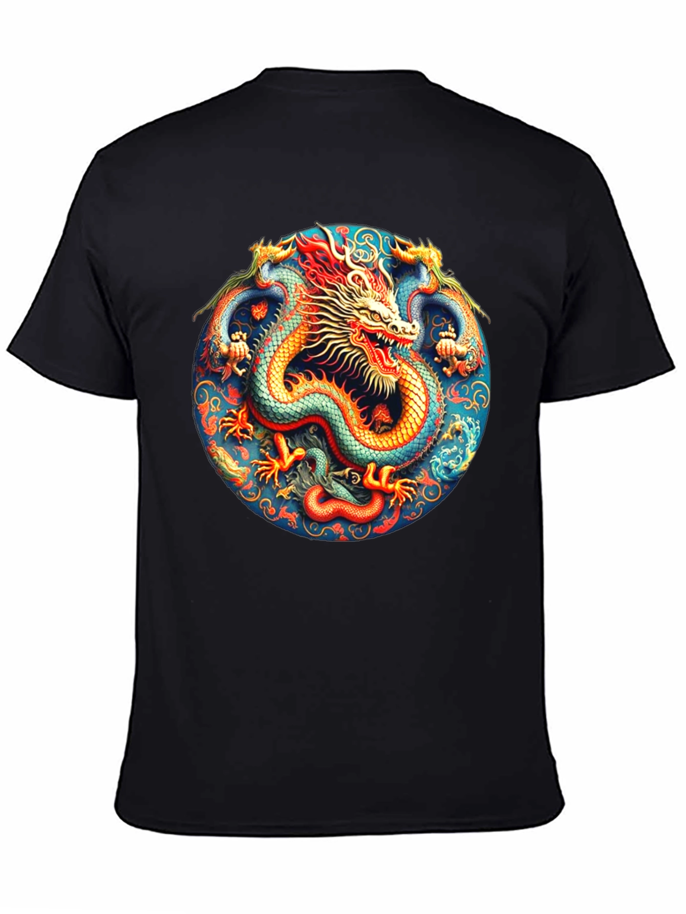 Dragon T-Shirt: Vibrant Asian Art Tee
