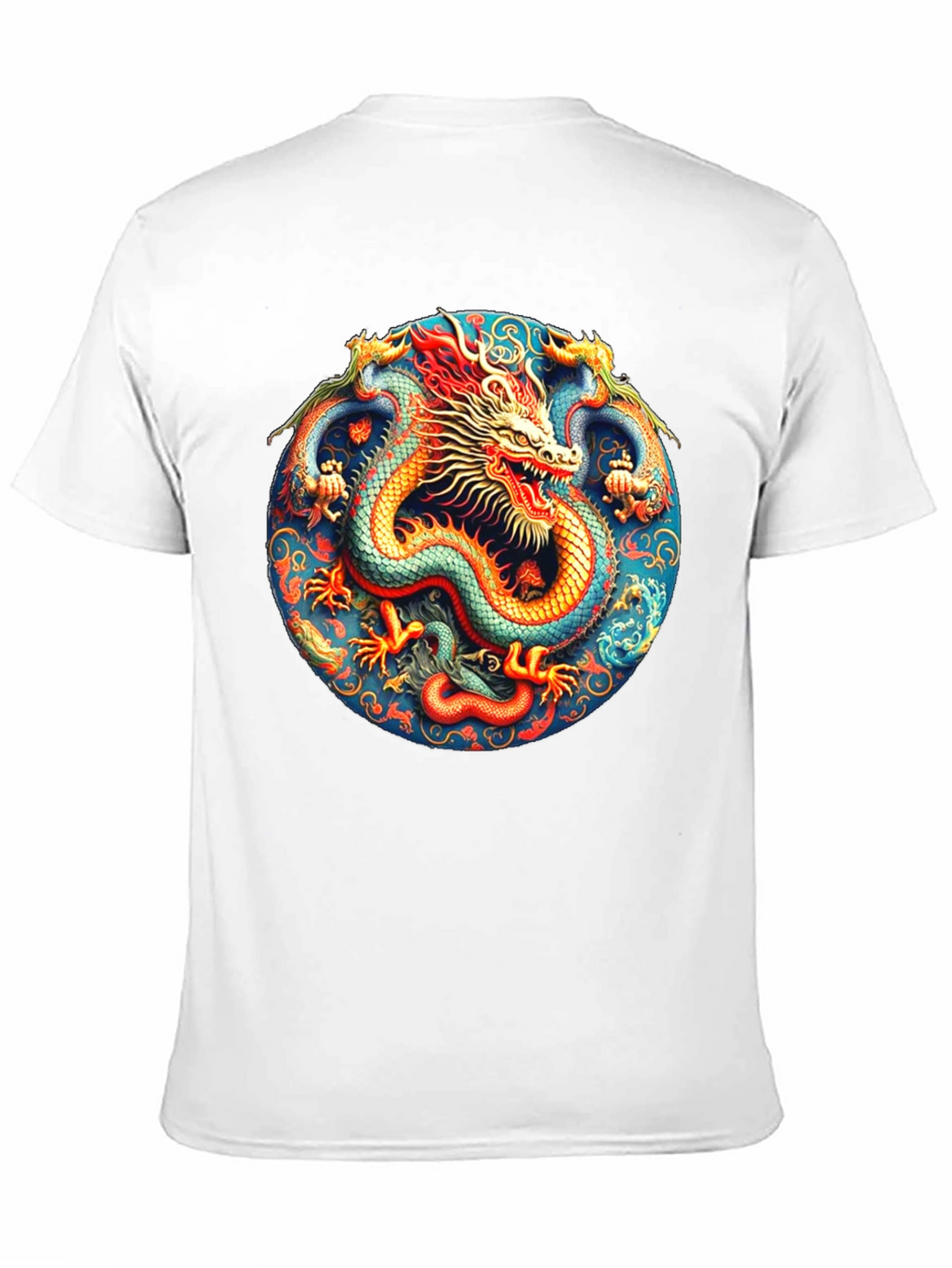Dragon T-Shirt: Vibrant Asian Art Tee