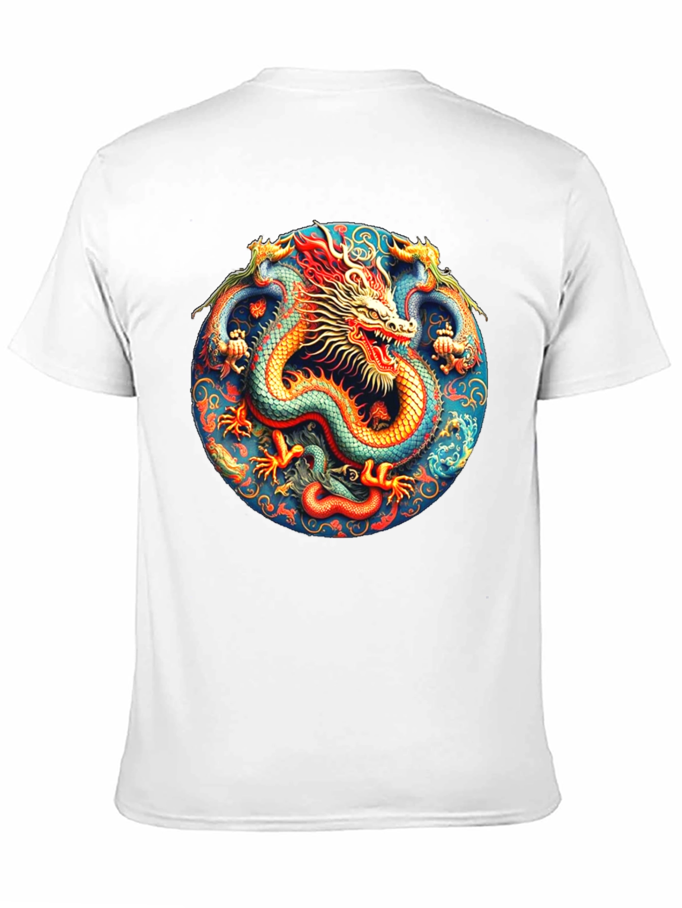 Dragon T-Shirt: Vibrant Asian Art Tee