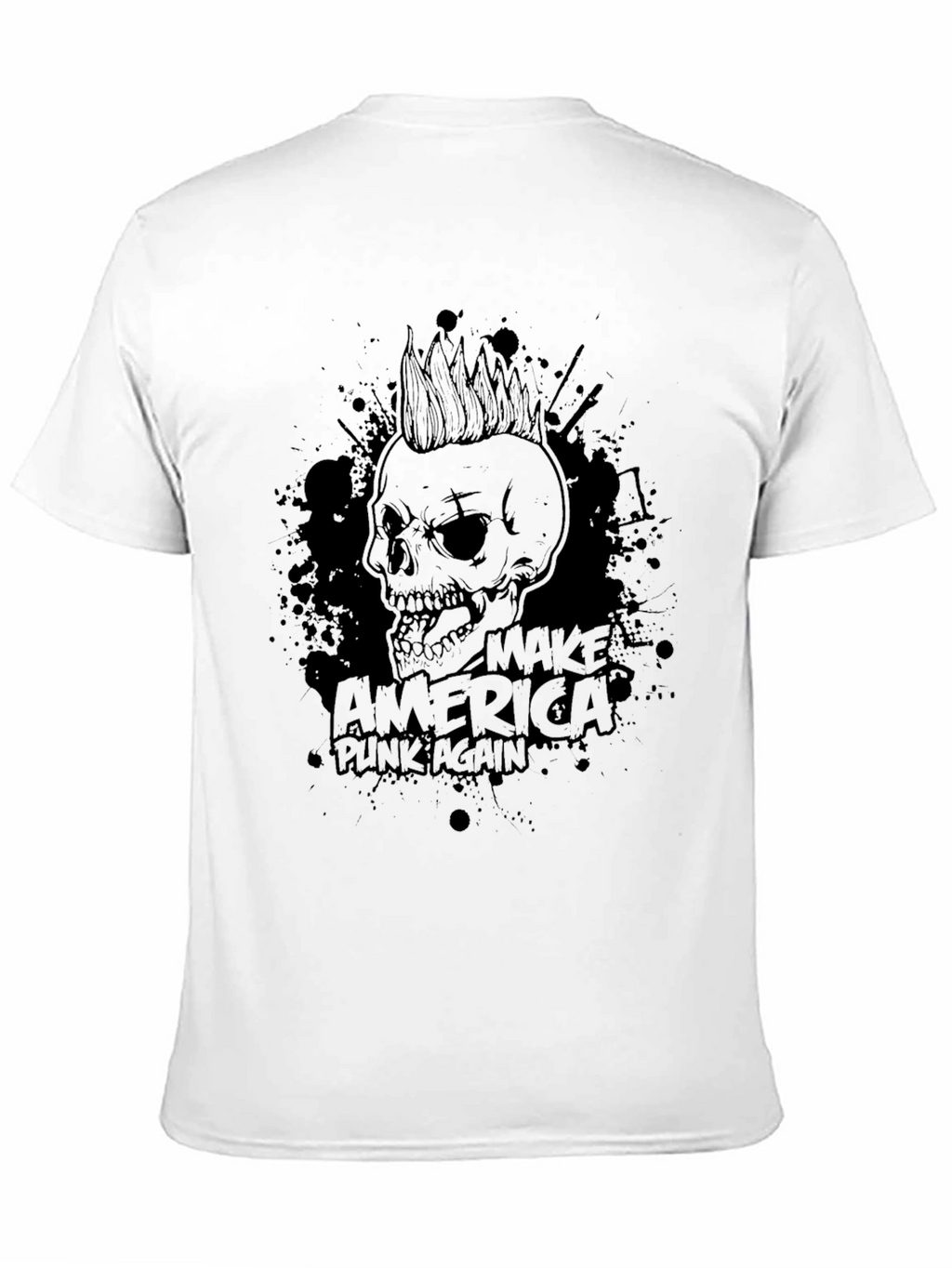 Make America Punk Again Skull T-Shirt