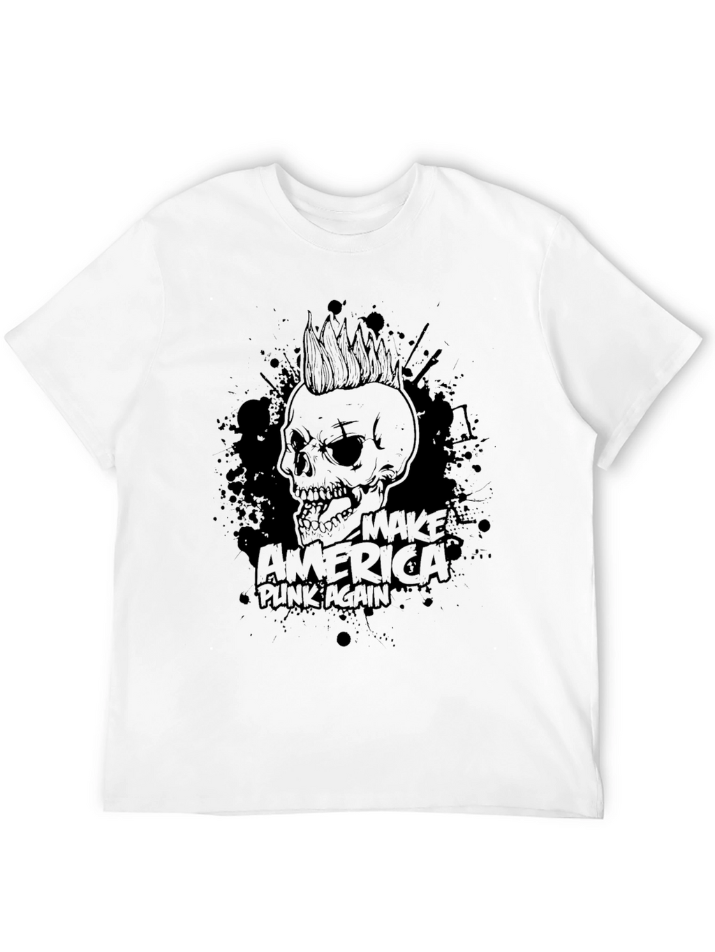 Make America Punk Again Skull T-Shirt