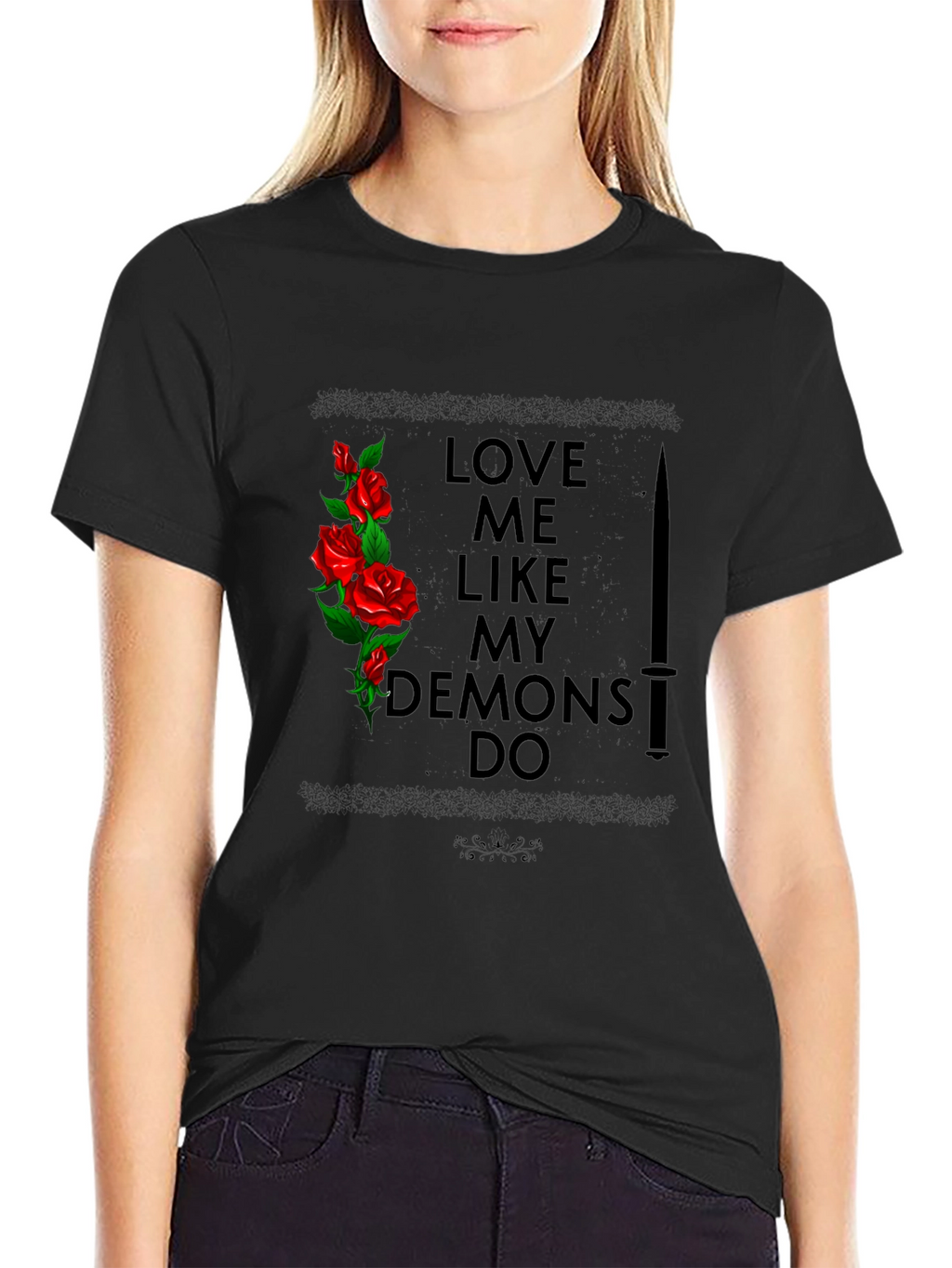 Love Me Like My Demons Do Graphic Tee