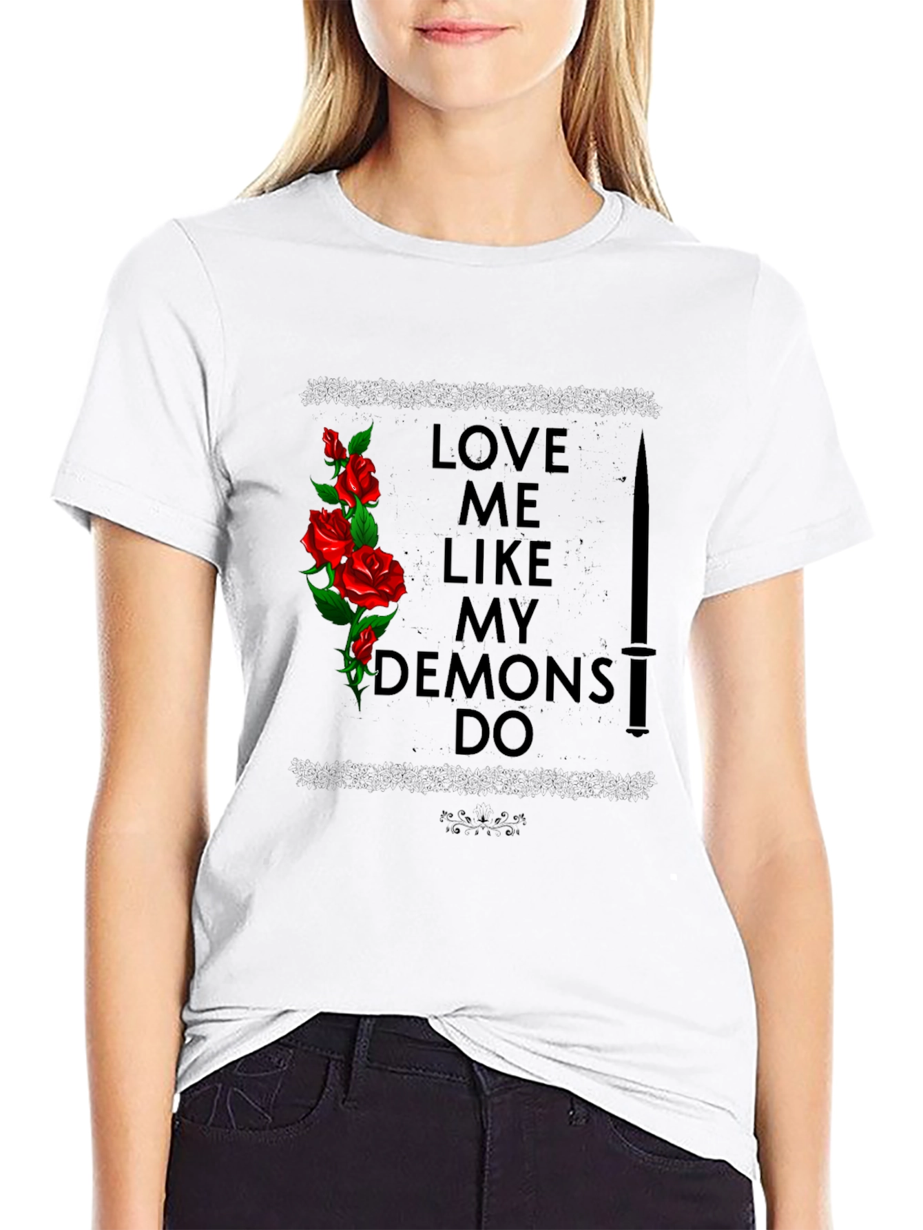 Love Me Like My Demons Do Graphic Tee
