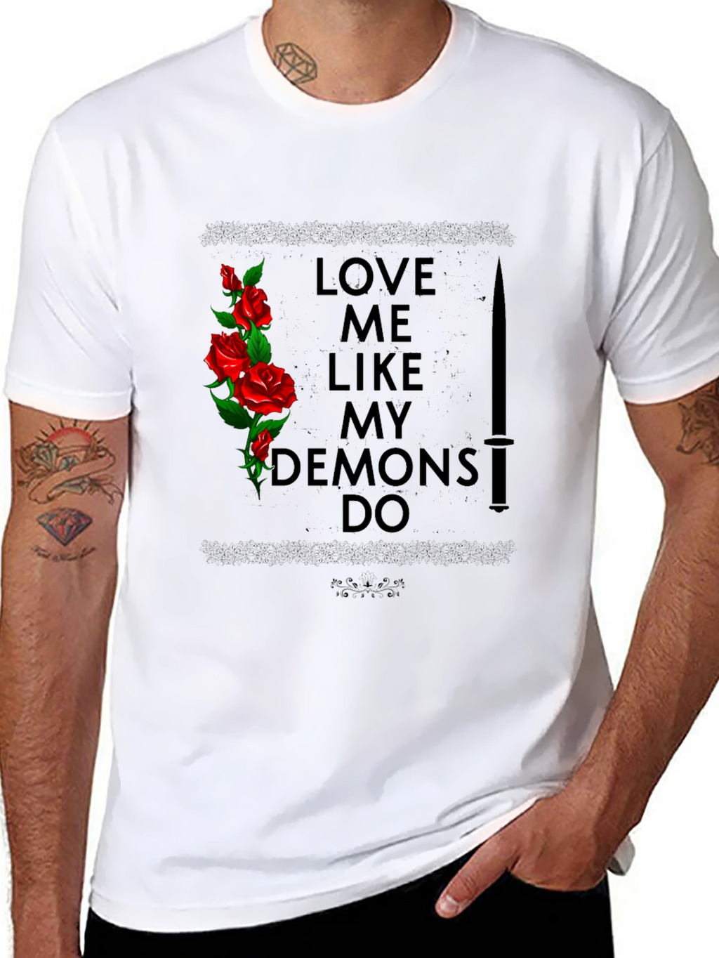 Love Me Like My Demons Do Graphic Tee