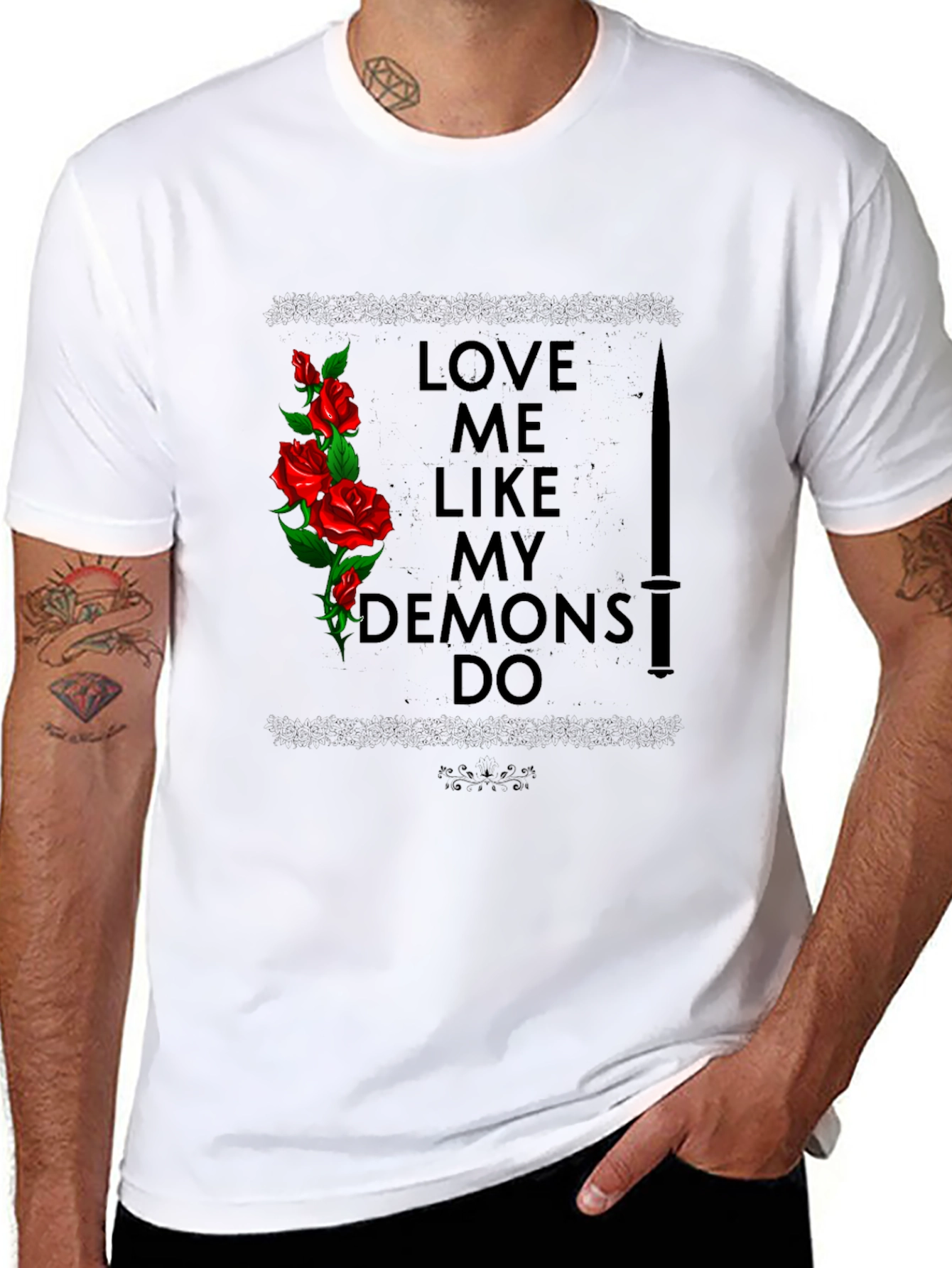 Love Me Like My Demons Do Graphic Tee