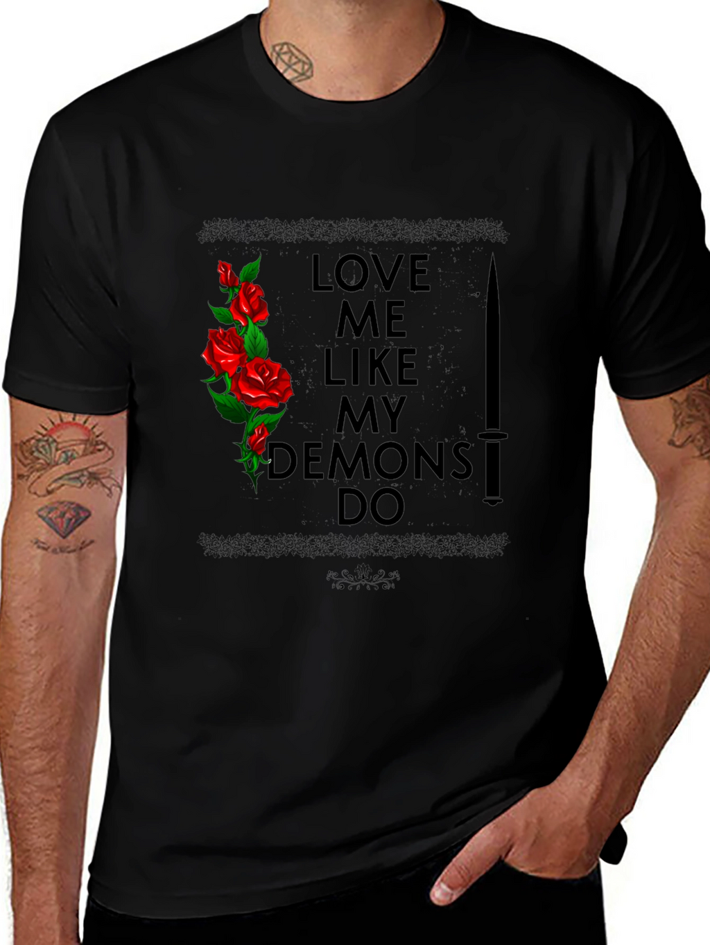 Love Me Like My Demons Do Graphic Tee