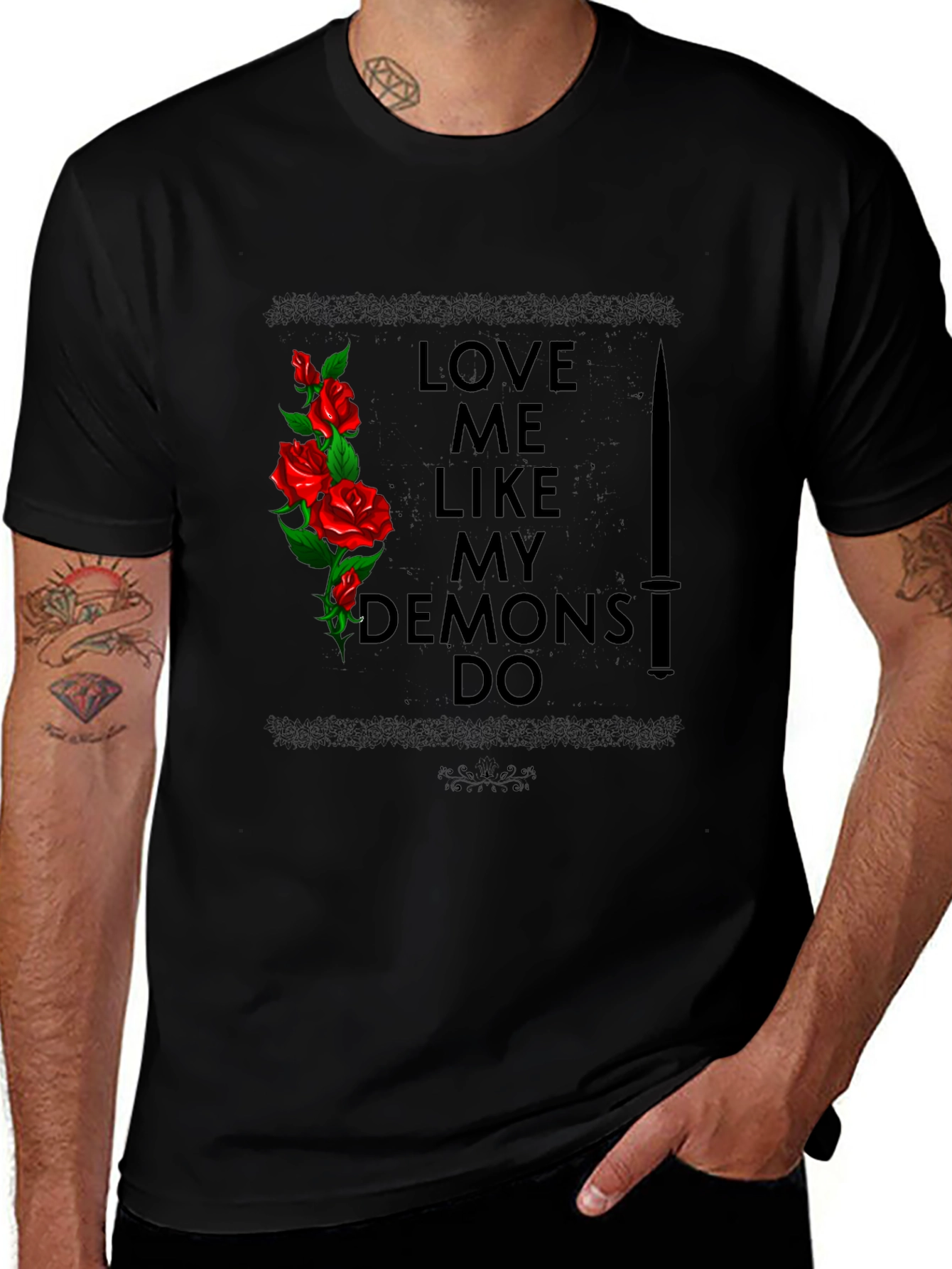 Love Me Like My Demons Do Graphic Tee