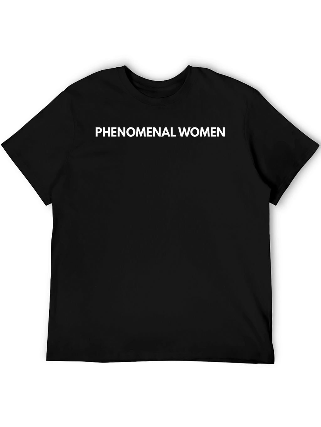 Phenomenal Women Black T-Shirt