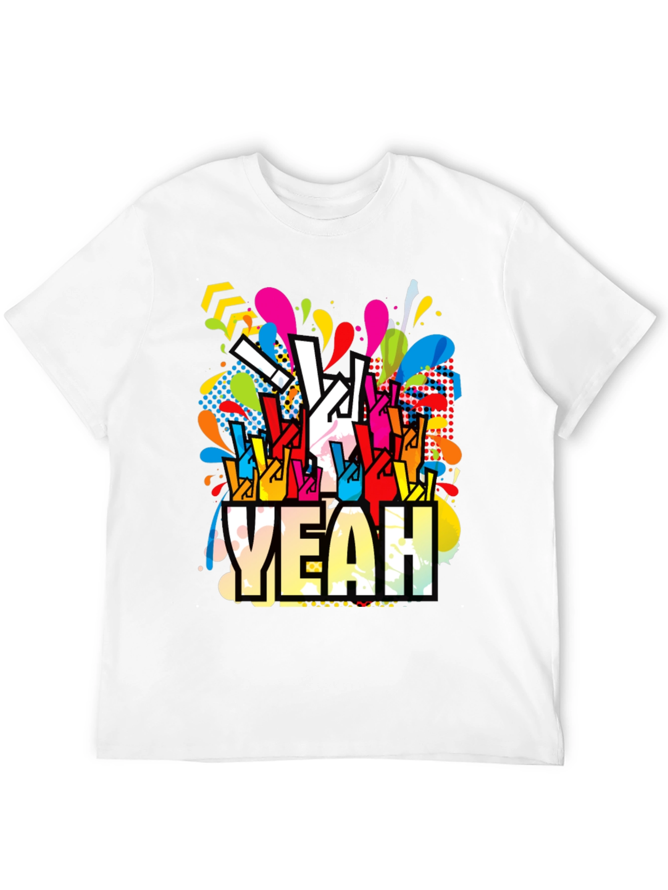 Yeah! Graphic Print Crew Neck T-Shirt