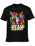 Yeah! Graphic Print Crew Neck T-Shirt